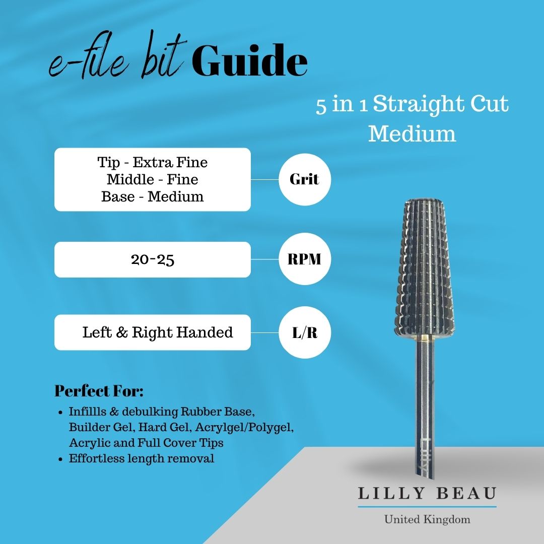 5 in 1 Straight Cut - Medium