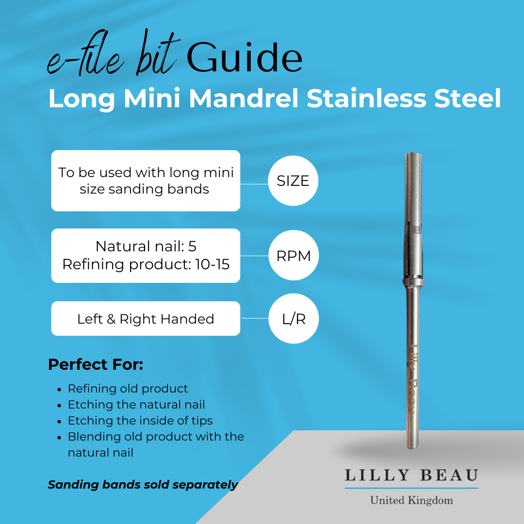 Long Mini Mandrel Stainless Steel