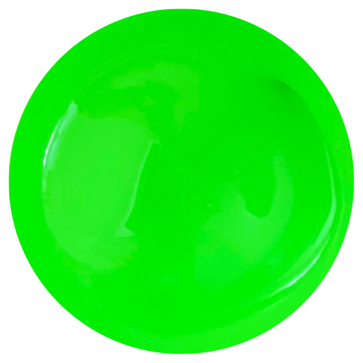 Neon Green Gel Paint
